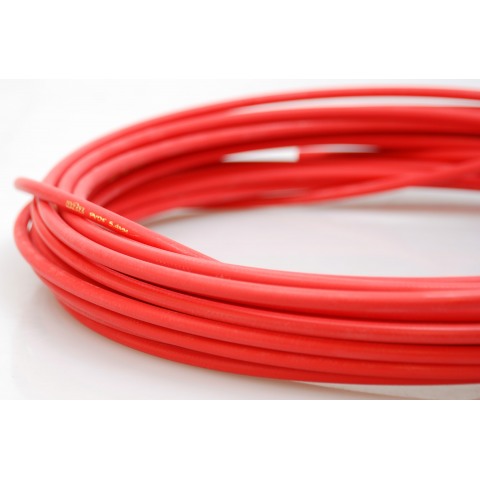 A2Z hydraulic brake cable 5.4mm red 15m PVDF54-RED